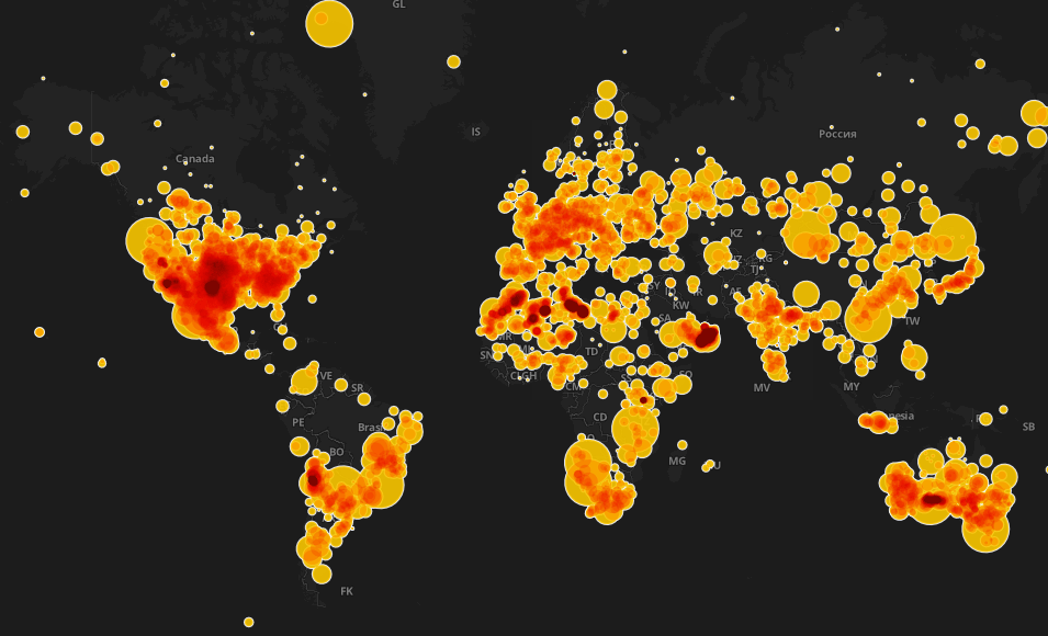 CartoDB v Google Fusion: how to map every&nbsp;meteorite