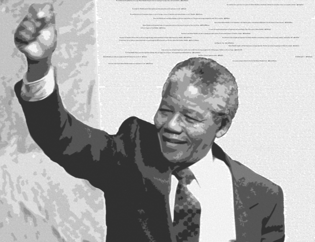 Farewell Nelson Mandela, on Twitter. By Miguel Rios